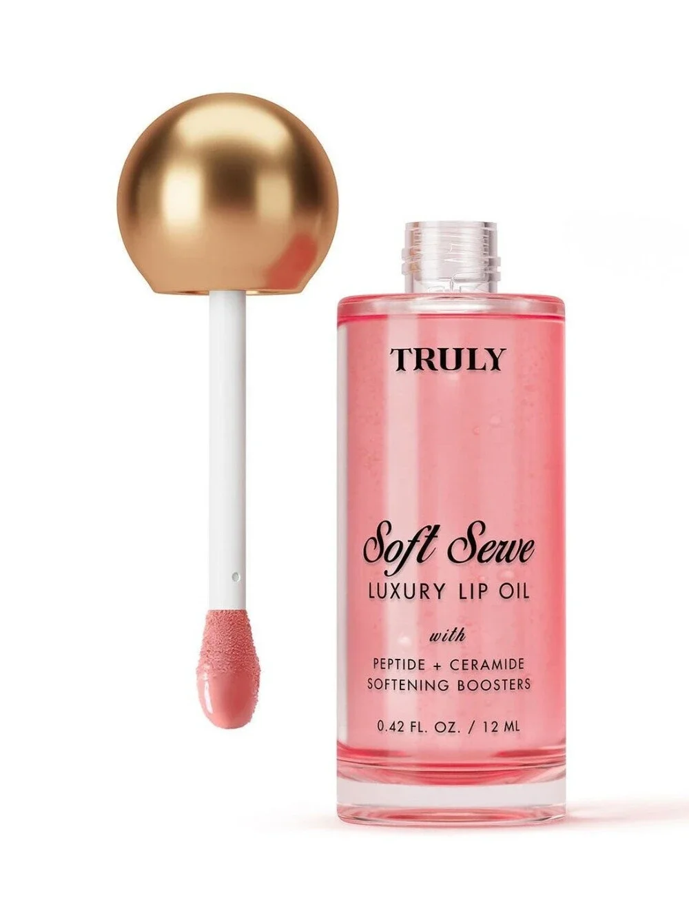 Truly Soft Serve Luxury Peptide Plumping Lip Oil, NEW